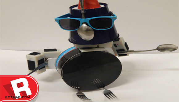 Special Joints Transform Household Objects Into a Robot